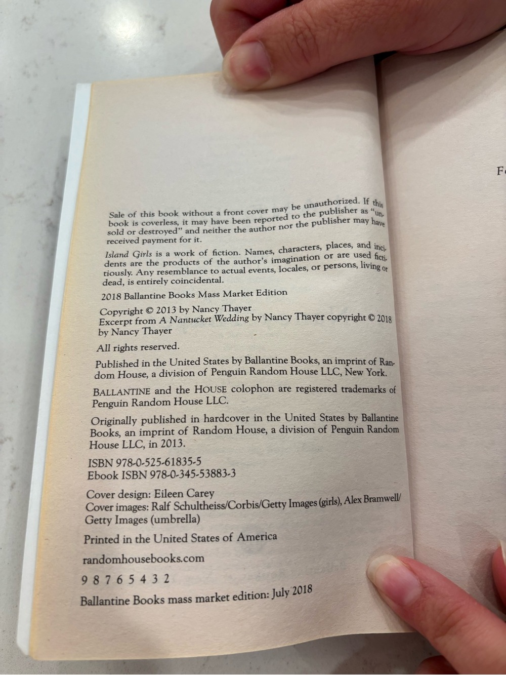 Island Girls by Nancy Thayer (Paperback Fiction Novel) - Picture 5 of 6